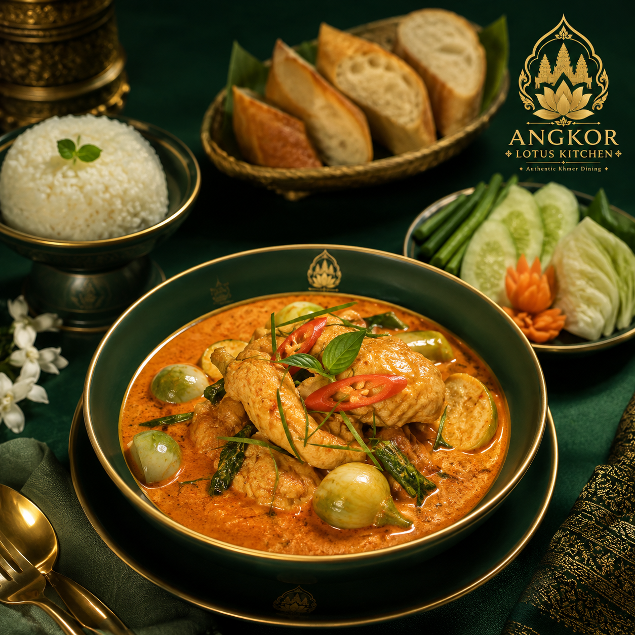 Khmer Chicken Curry